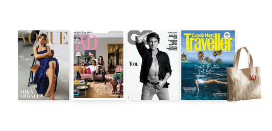 Vogue + GQ + CNT + AD - Print 1 Year (Starting from current Issue)
